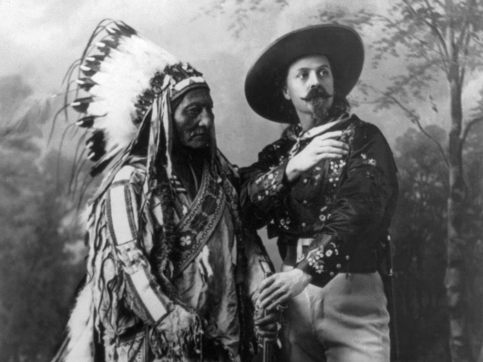 Buffalo Bill Cody And Chief Sitting Bull